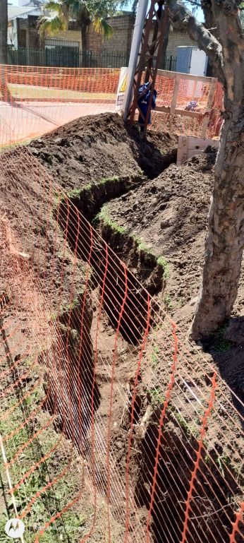 Trabajos en obras